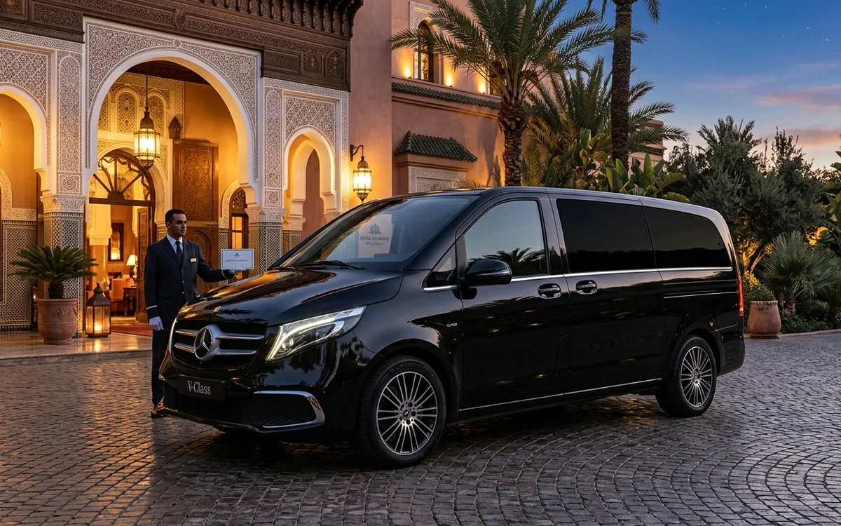 Mercedes V-Class VIP Chauffeur Minivan