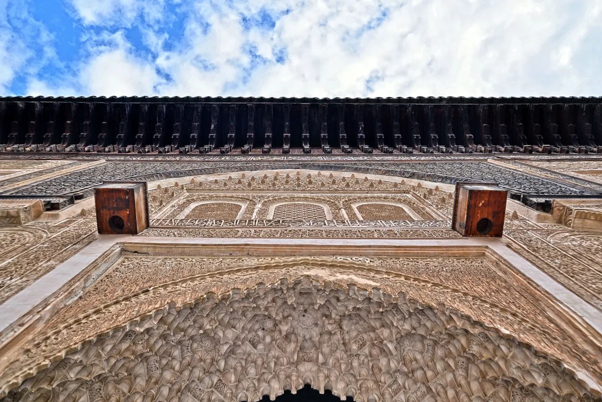 Historic Moroccan Synagogue and Mellah Architecture