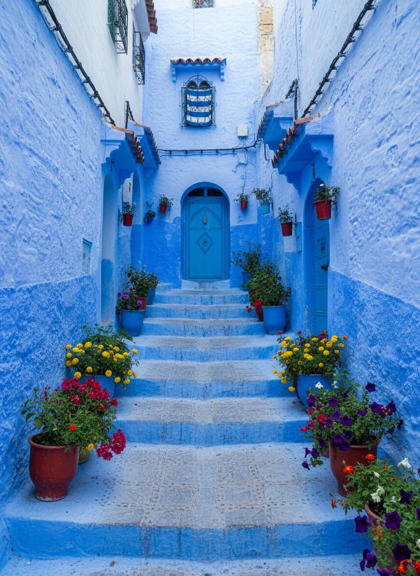 Chefchaouen Blue Streets